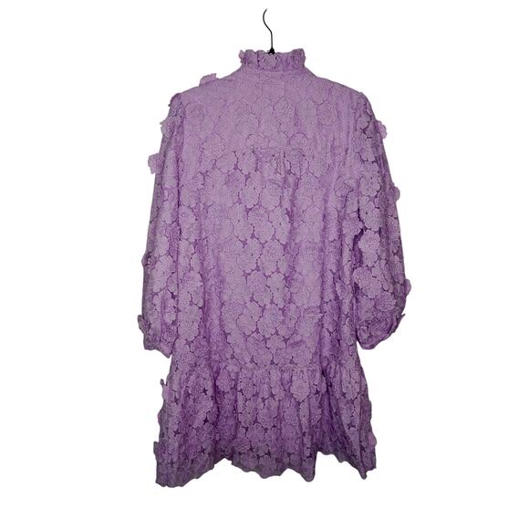 Tuckernuck Lilac Floral Mini Dress - Picture 5 of 5